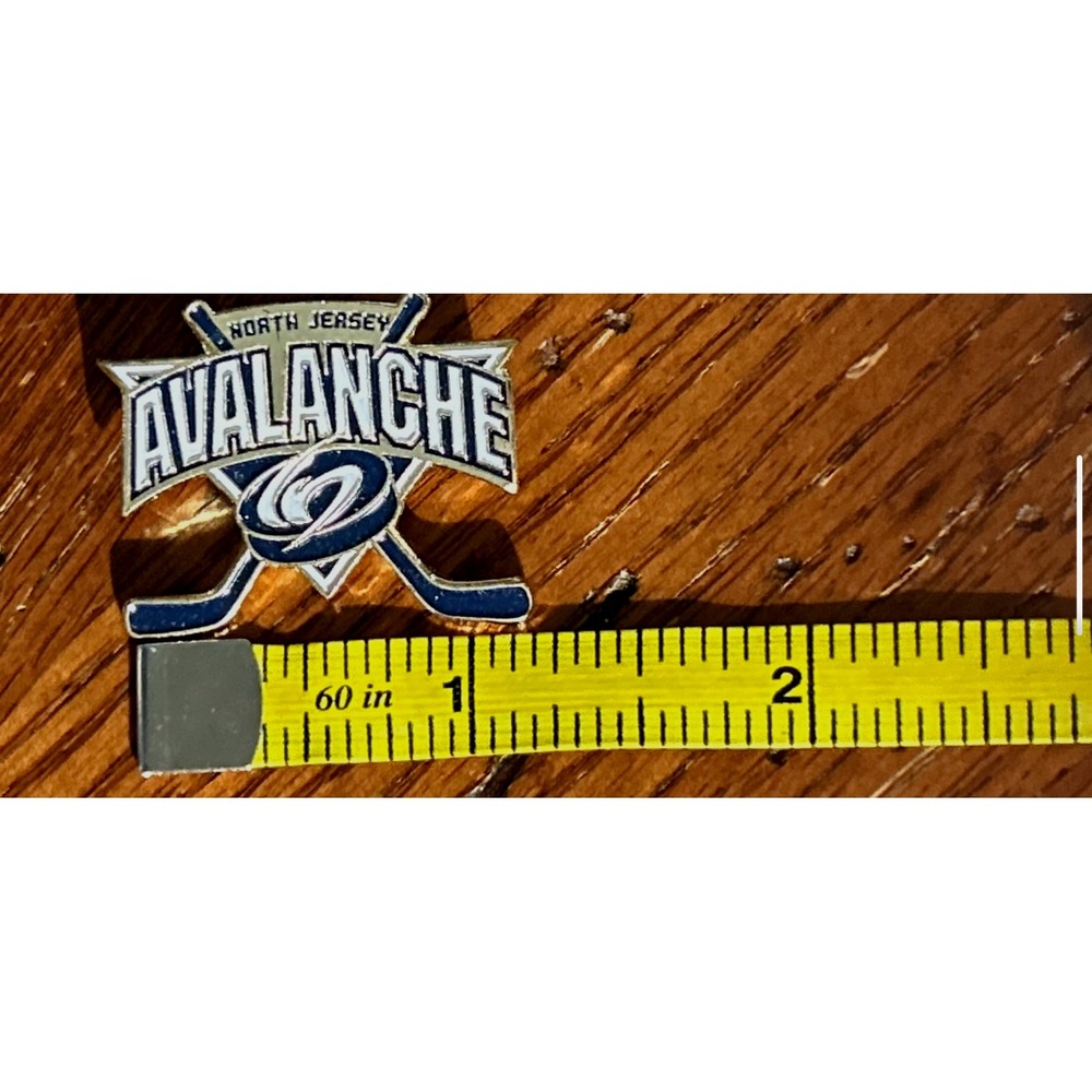 North Jersey Avalanche Hockey Club Lapel Hat Pin